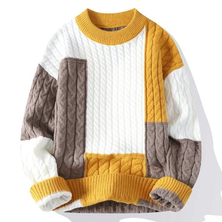 Leo™ - Patchwork Sweater