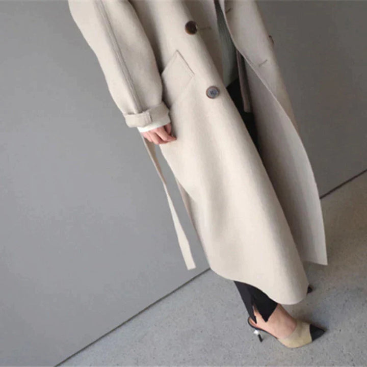 LISA - LONGLINE WOOL COAT