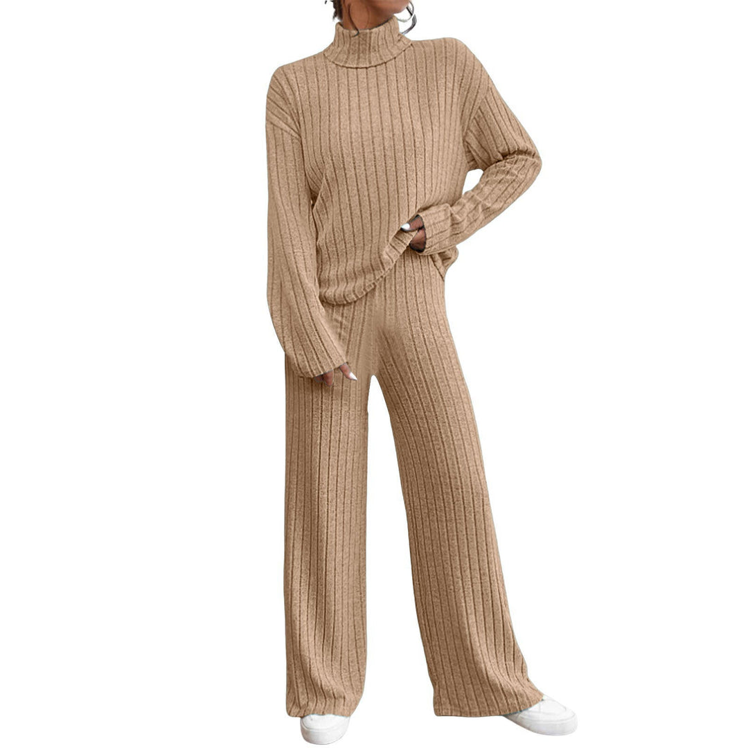 BAILEY- COZY RIBBED KNIT TWO-PIECE SET