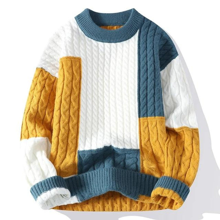 Leo™ - Patchwork Sweater