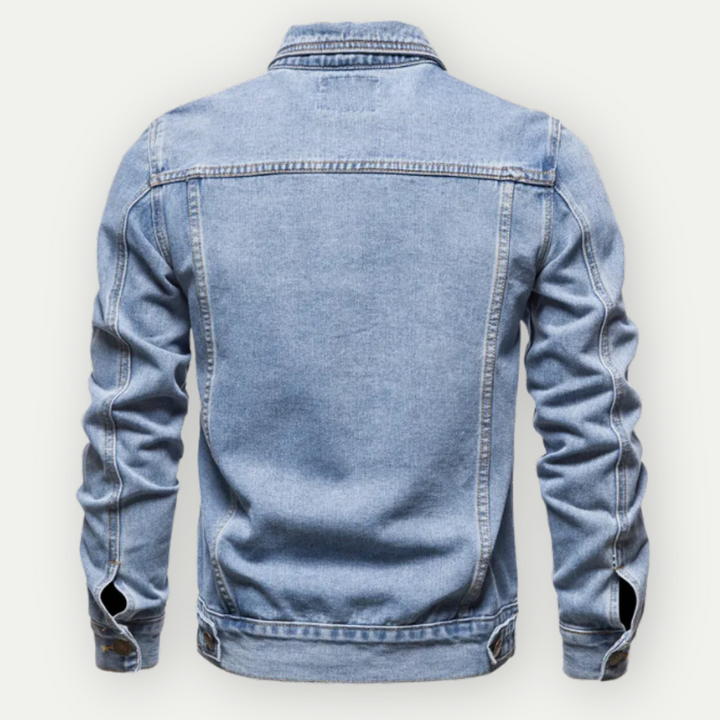 CARTER - Men's Classic Denim Trucker Jacket