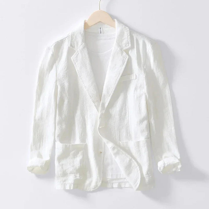 Akara Japanese Linen Blazer