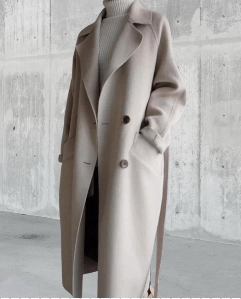 LISA - LONGLINE WOOL COAT