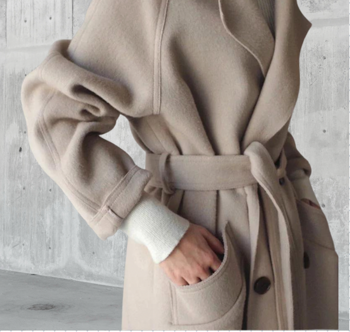 LISA - LONGLINE WOOL COAT