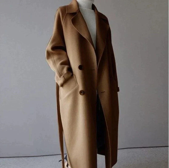 LISA - LONGLINE WOOL COAT