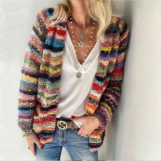 Carla™ - Multicolour cardigan