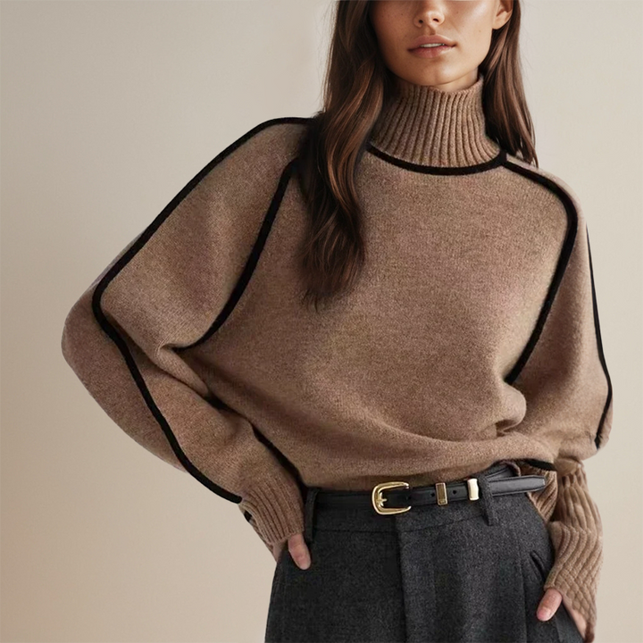 Emily™ | Cashmere Turtleneck Sweater