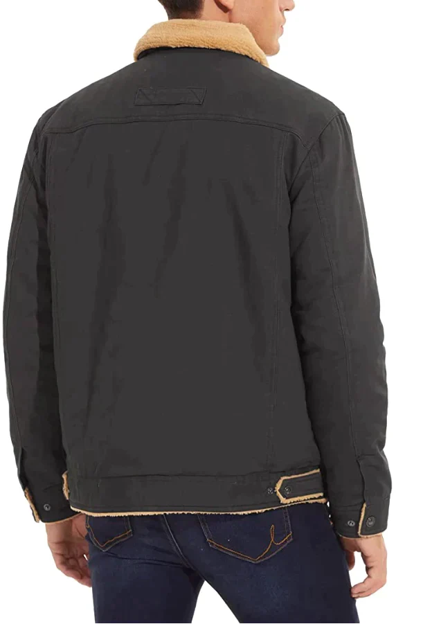 LAURENT - Bomber Jacket With Wool Lining